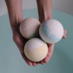 Bath Bombs - Person Holding Three Bath Balls