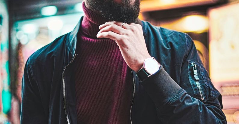 Portfolio Diversification - Man in Black Leather Jacket