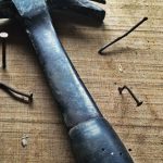 Tools Repair - Black Claw Hammer on Brown Wooden Plank