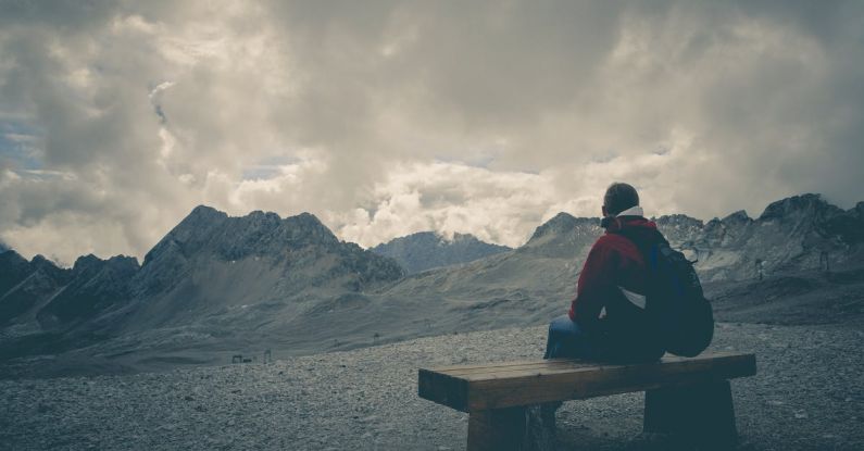 Solo Traveler - Free stock photo of alone, clouds, cloudy